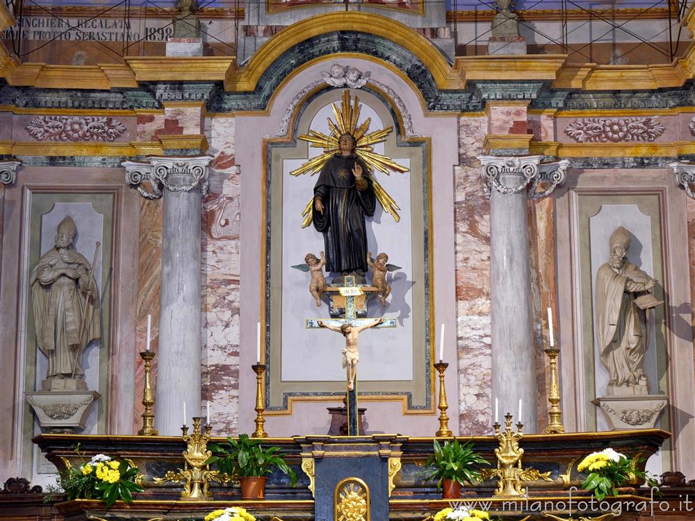 Biella - Parete di fondo del presbiterio della Chiesa di San Nicola